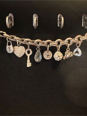 Fossil charm bracelet
